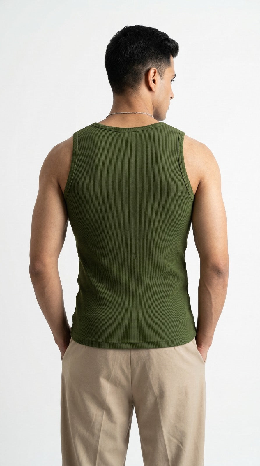 Men's Ribbed Tank Top - chieve