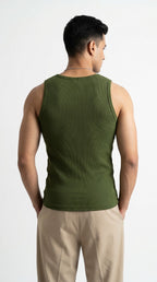 Men's Ribbed Tank Top - chieve