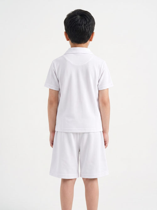 Kids' Cuban Co-ord Set - White