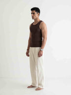 Men's Fitted Ribbed Tank Top - Hazel