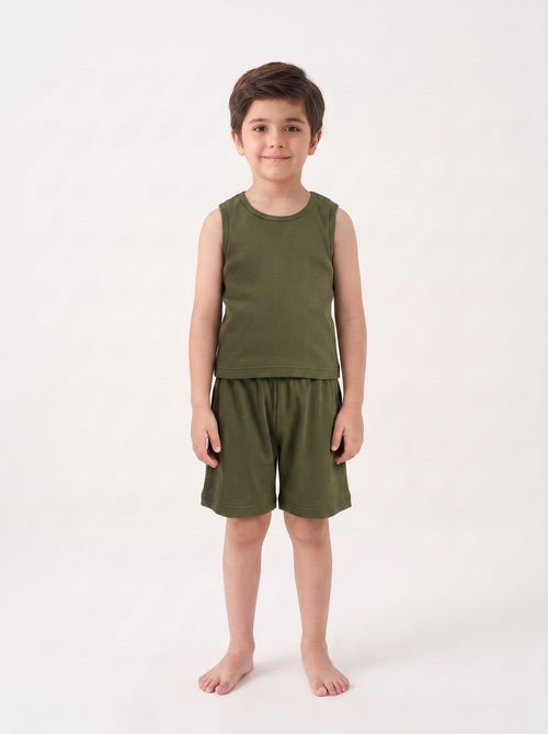 Kids' Ribbed Co-ord Set - Chieve
