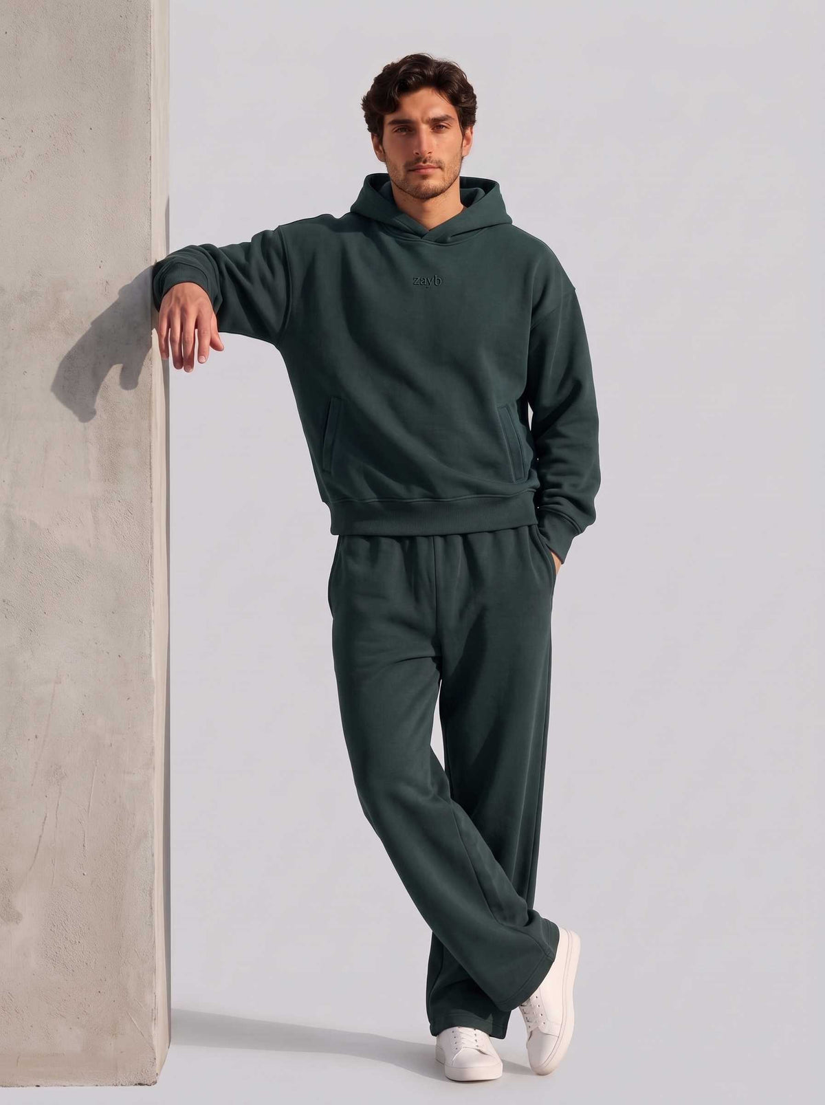 Men's Trouser in Dark Green - Zayb