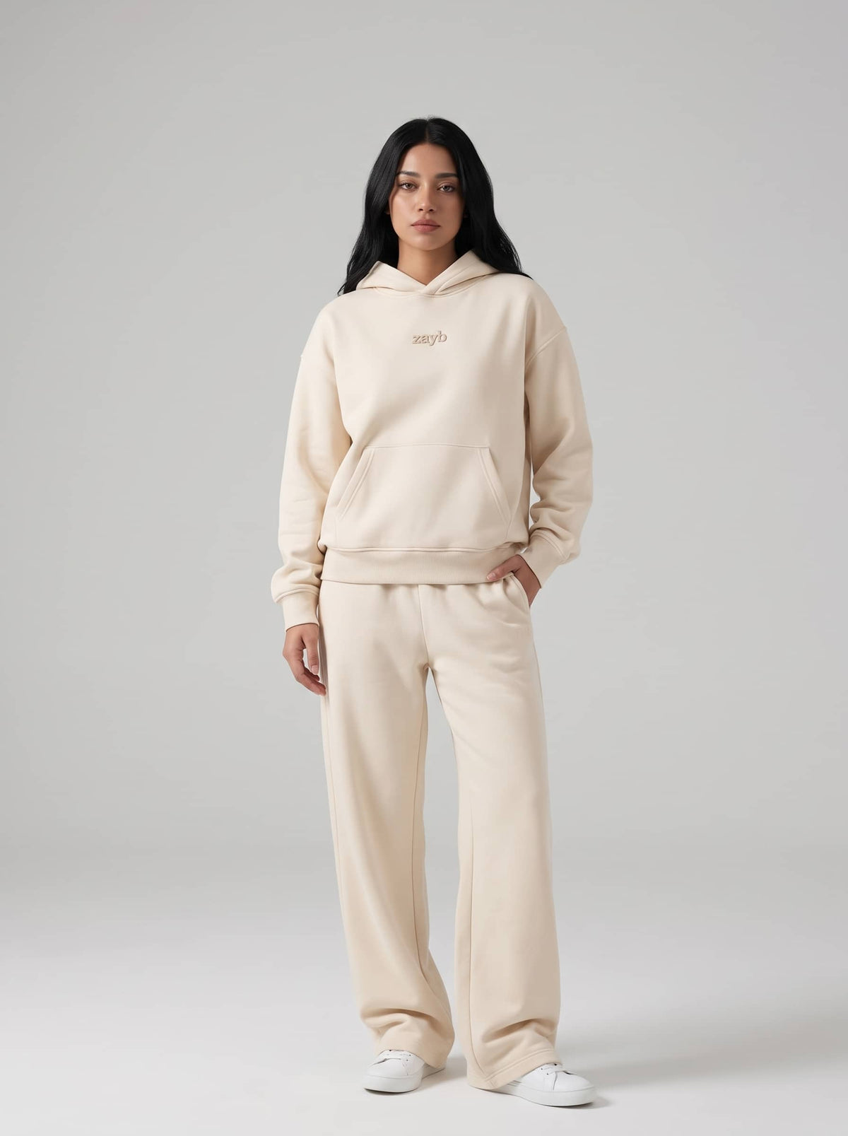 Women's Cream Co-ord Set