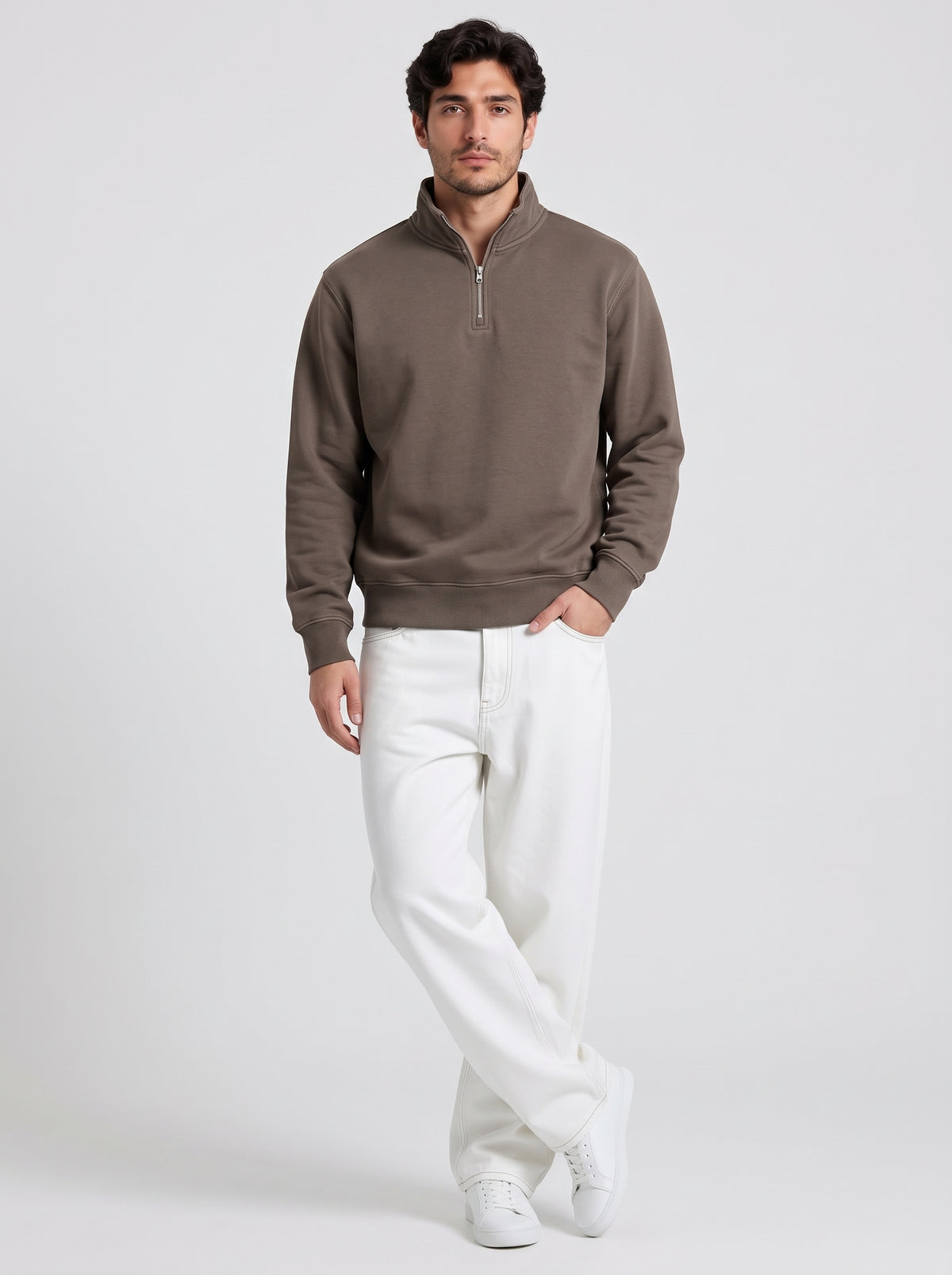 Men's Quarter-Zip in Testamoro - Zayb
