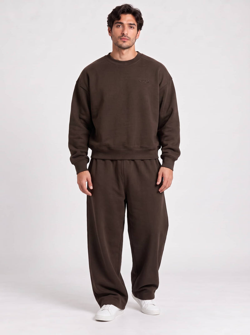 Men's Sweatshirt in Coffee Bean - Zayb