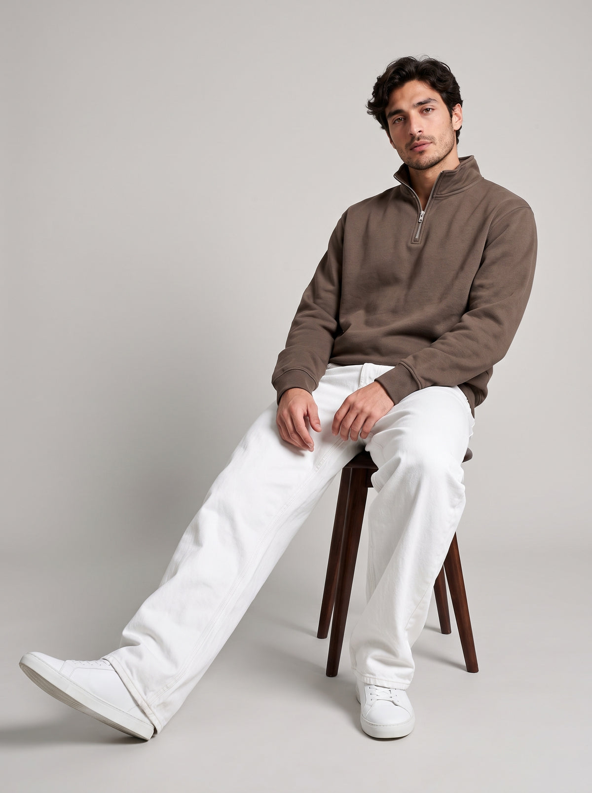 Men's Quarter-Zip in Testamoro - Zayb