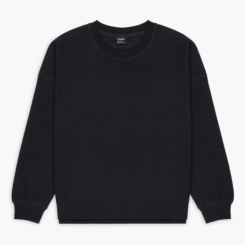Plain Dark Grey Sweatshirt