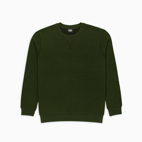 Zayb's Two Tone Thermal Sweatshirt