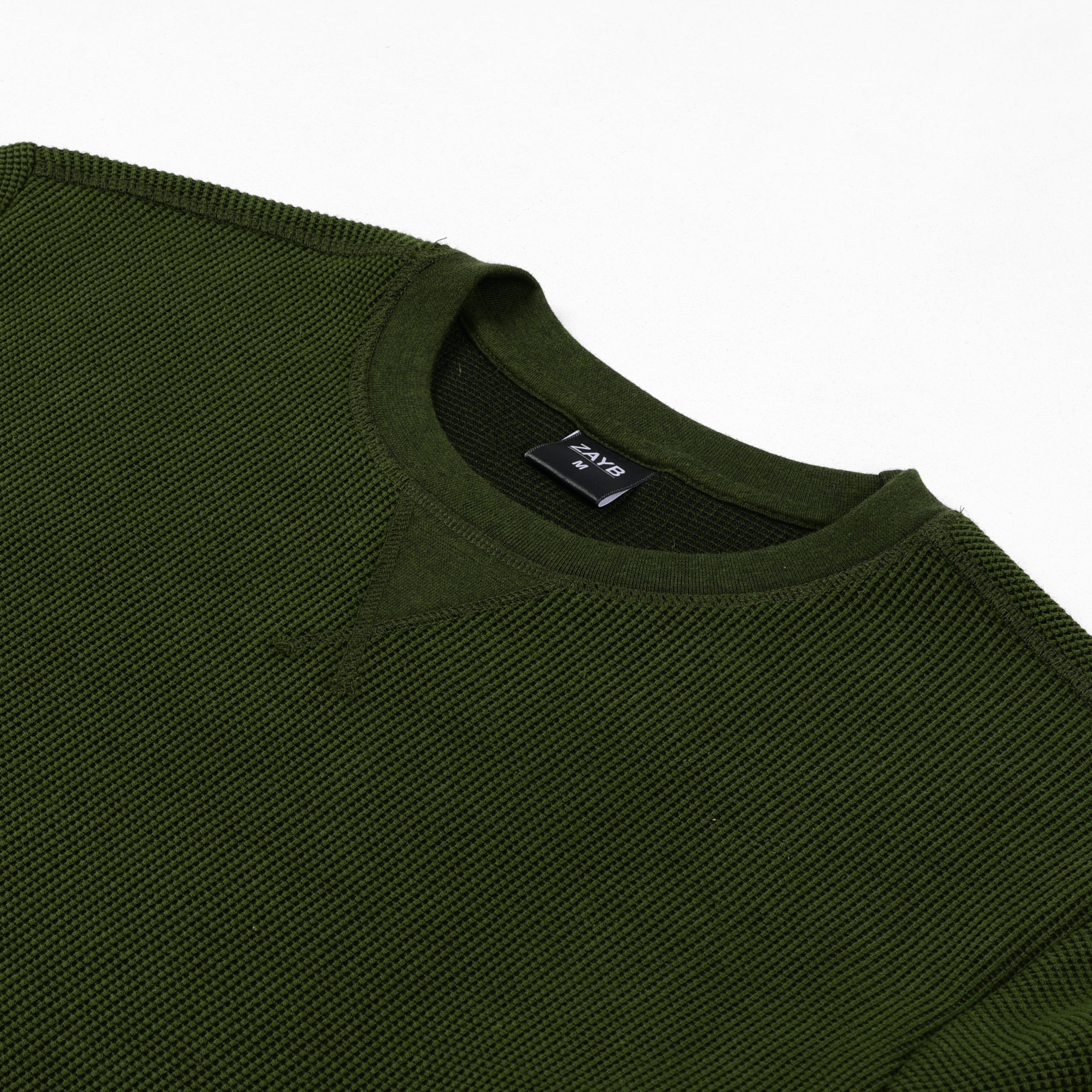 Zayb's Two Tone Thermal Sweatshirt