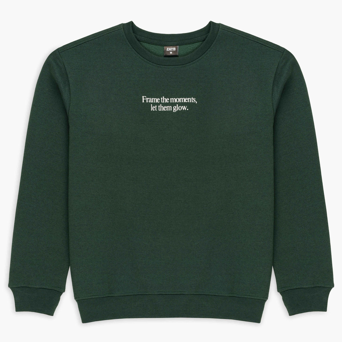 Men's Baggy Green Graphic Sweatshirt - view 2