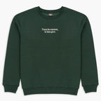 Men's Baggy Green Graphic Sweatshirt