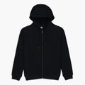 Black zipper Hoodie
