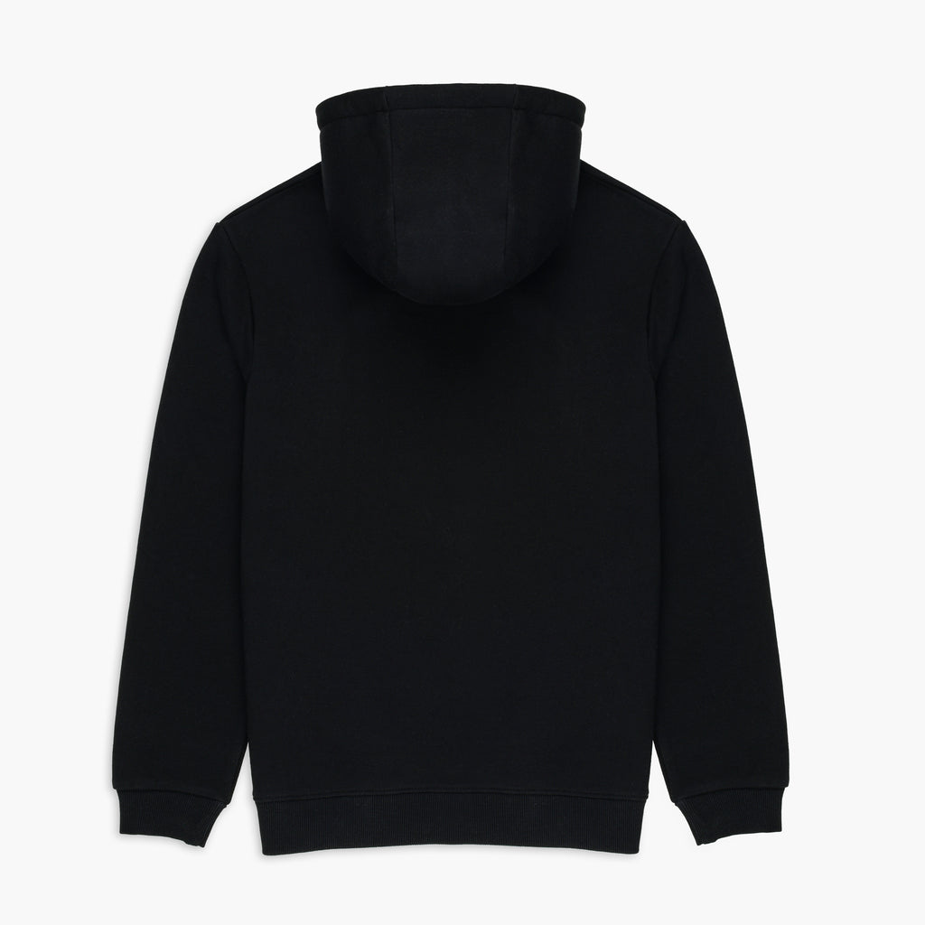 Black zipper Hoodie