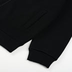 Black zipper Hoodie