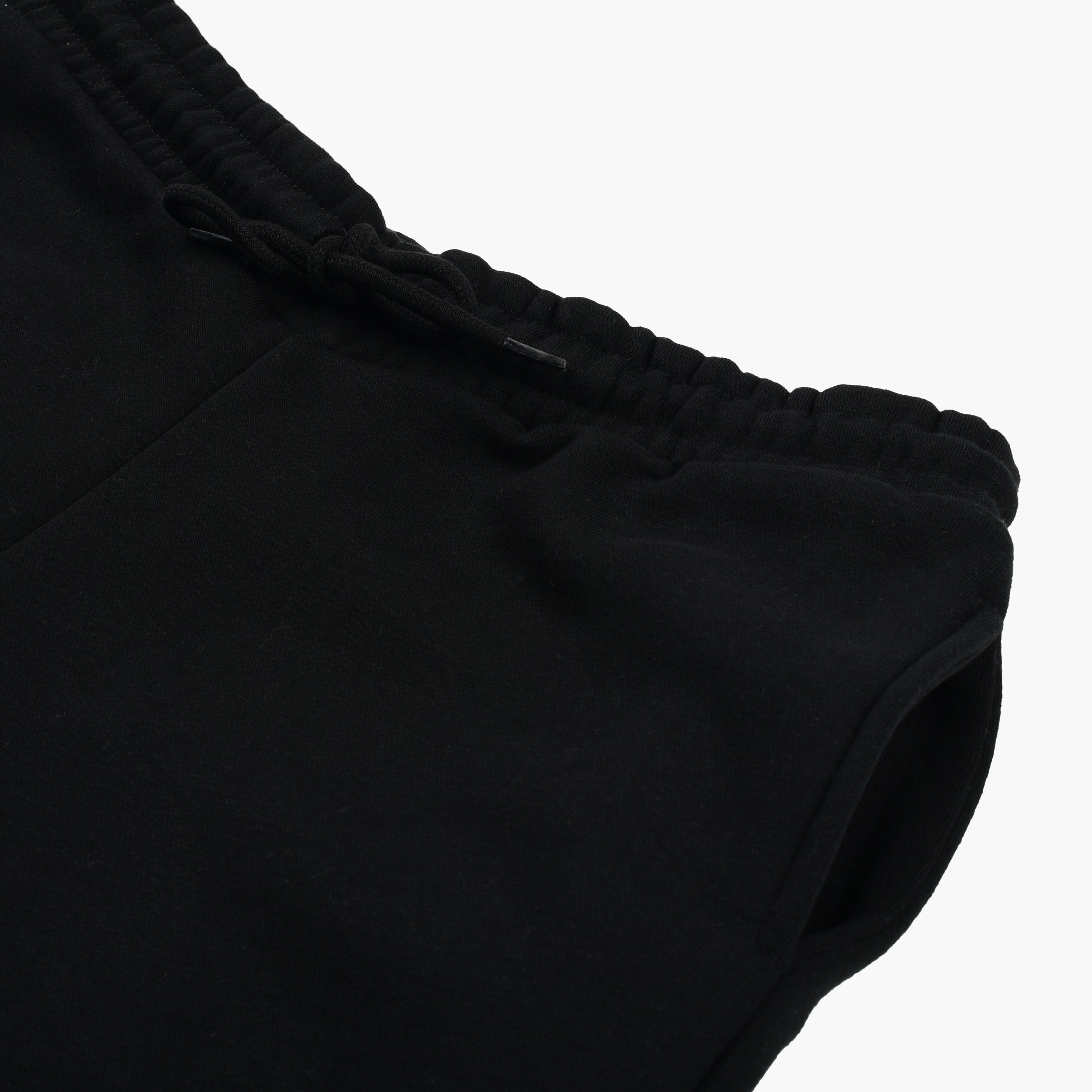 Black zipper Hoodie co-rd set