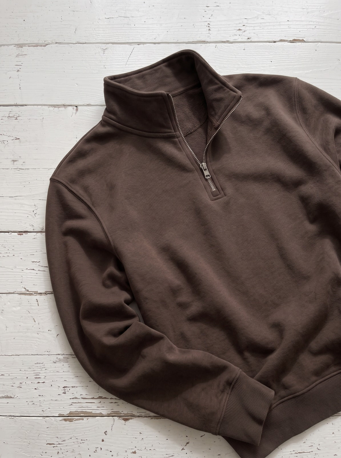Men's Quarter-Zip – Coffee Bean