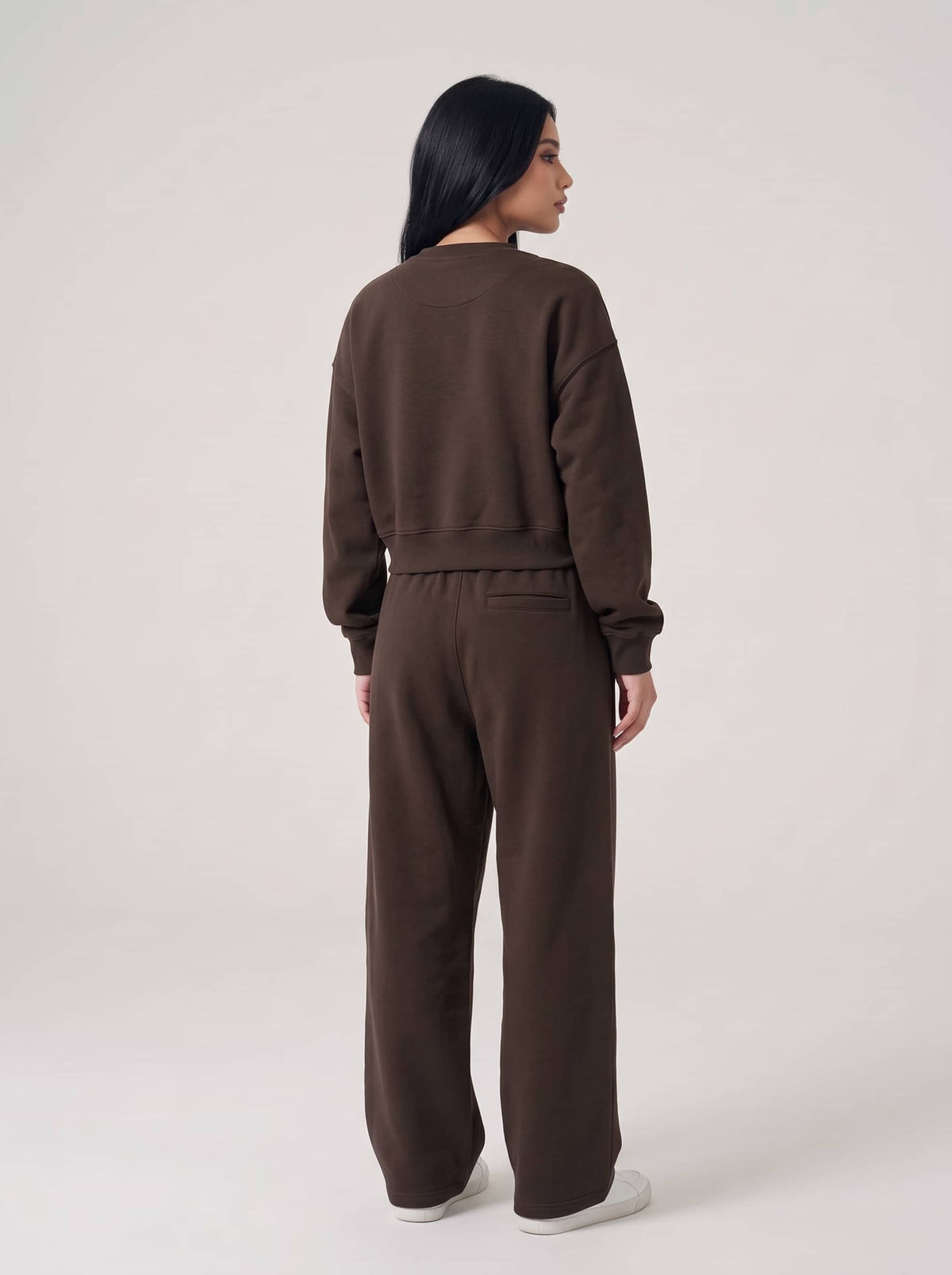Women's Sweatshirt in Coffee Bean - Zayb