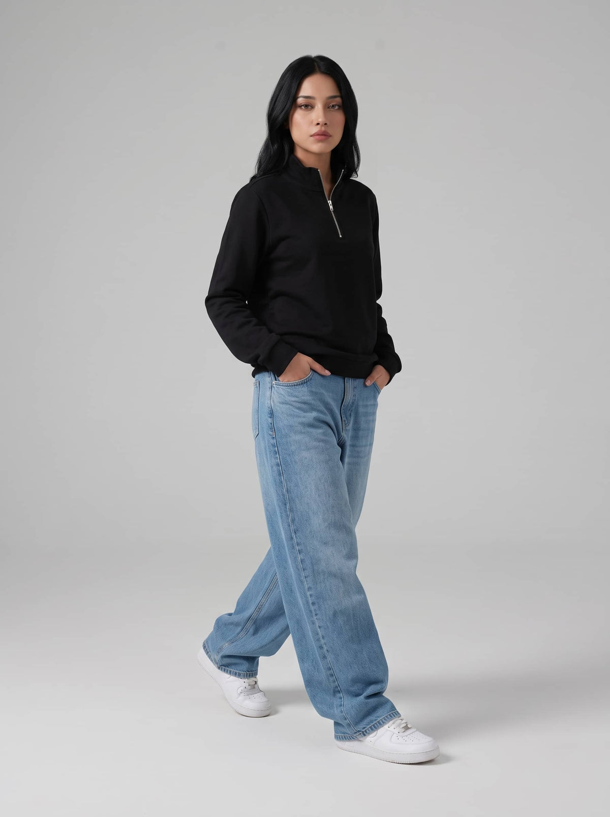 Women's Mock Neck Quarter-Zip