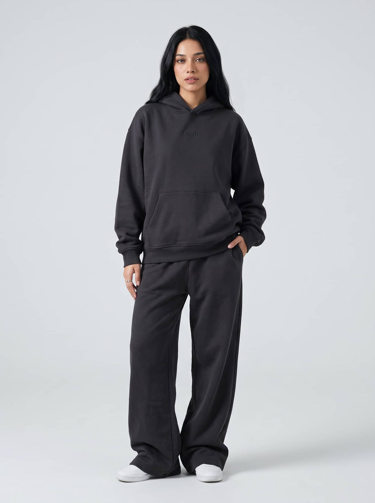 Women's Dark Grey Co-ord Set