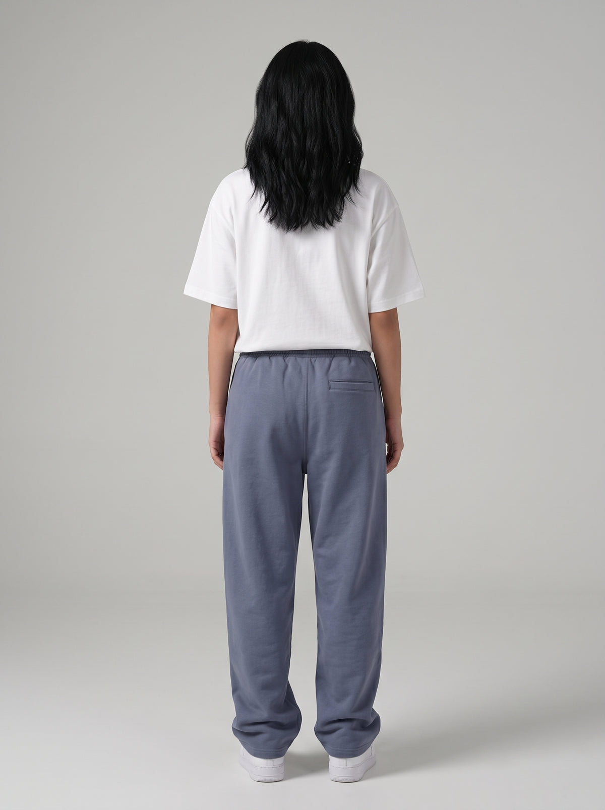 Women's Trouser in Goosewing Grey - Zayb