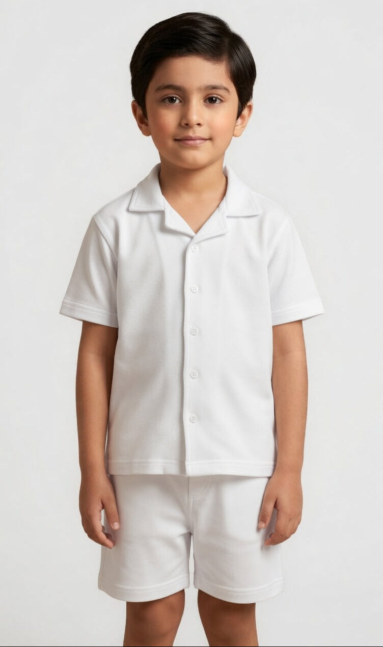 Kids' Cuban Set | White