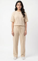 Women's Signature Waffle-Knit Co-ord Set