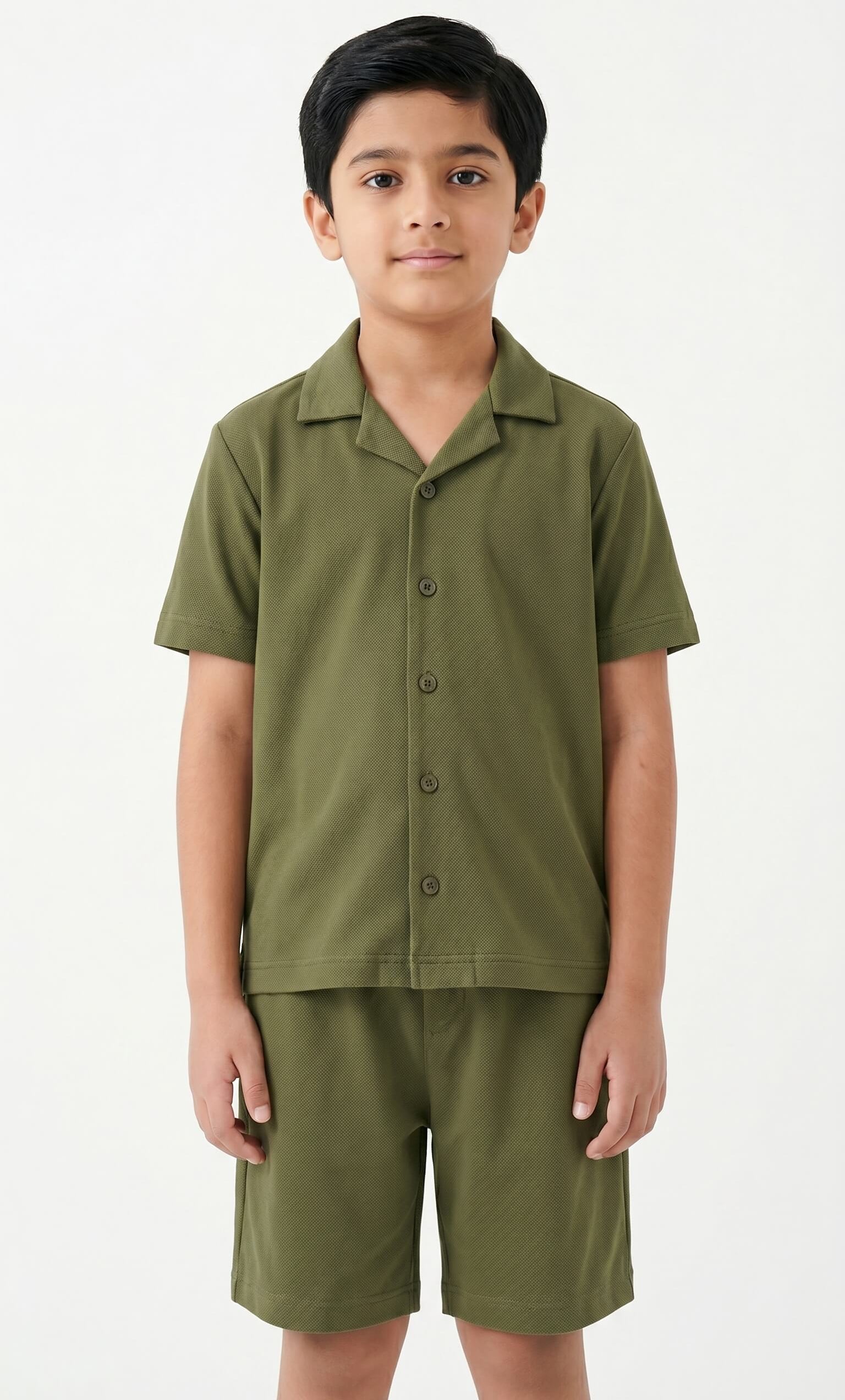 Kids' Cuban Set | Olive Green