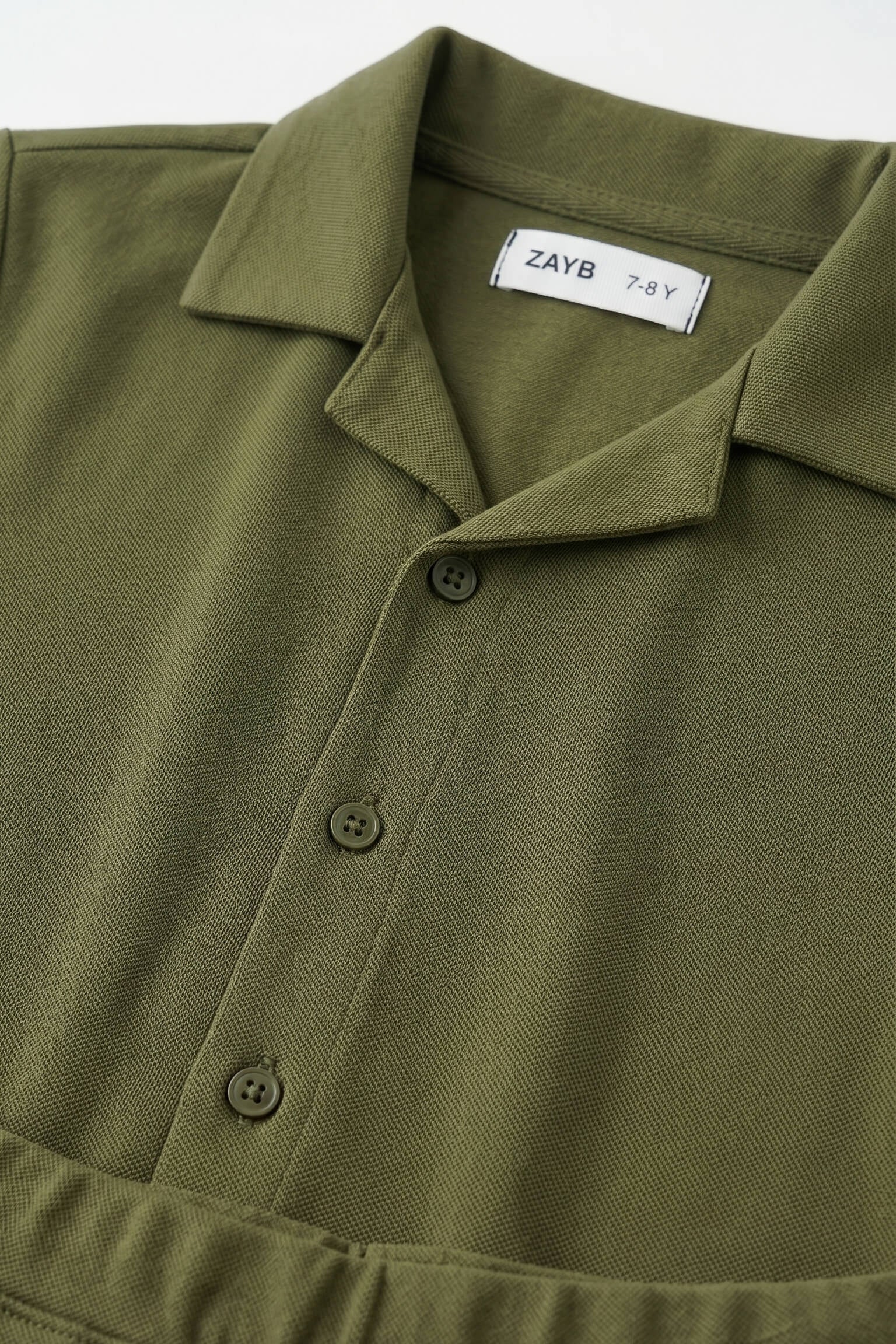 Kids' Cuban Set | Olive Green