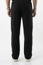 Men's Signature Waffle-Knit Trousers | Black