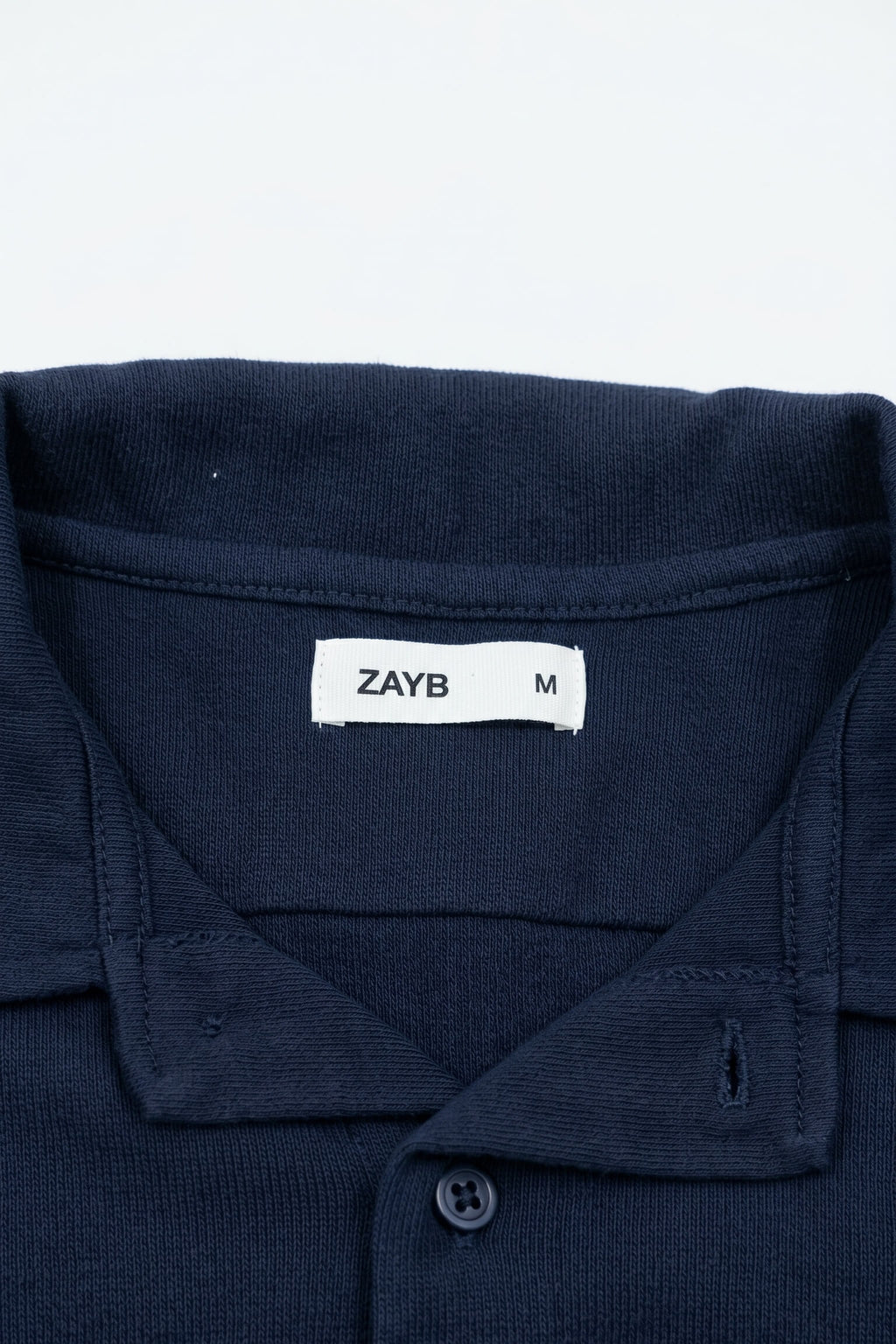 Men's Cuban Collar Shirt | Navy