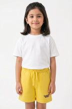 Lazy Like Sunday" Essential Shorts | yellow