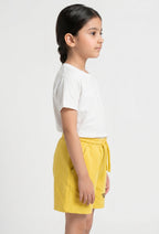 Lazy Like Sunday" Essential Shorts | yellow