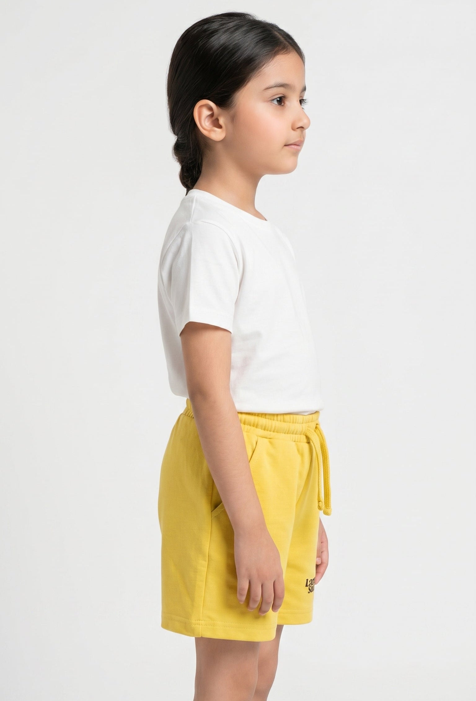 Lazy Like Sunday" Essential Shorts | yellow