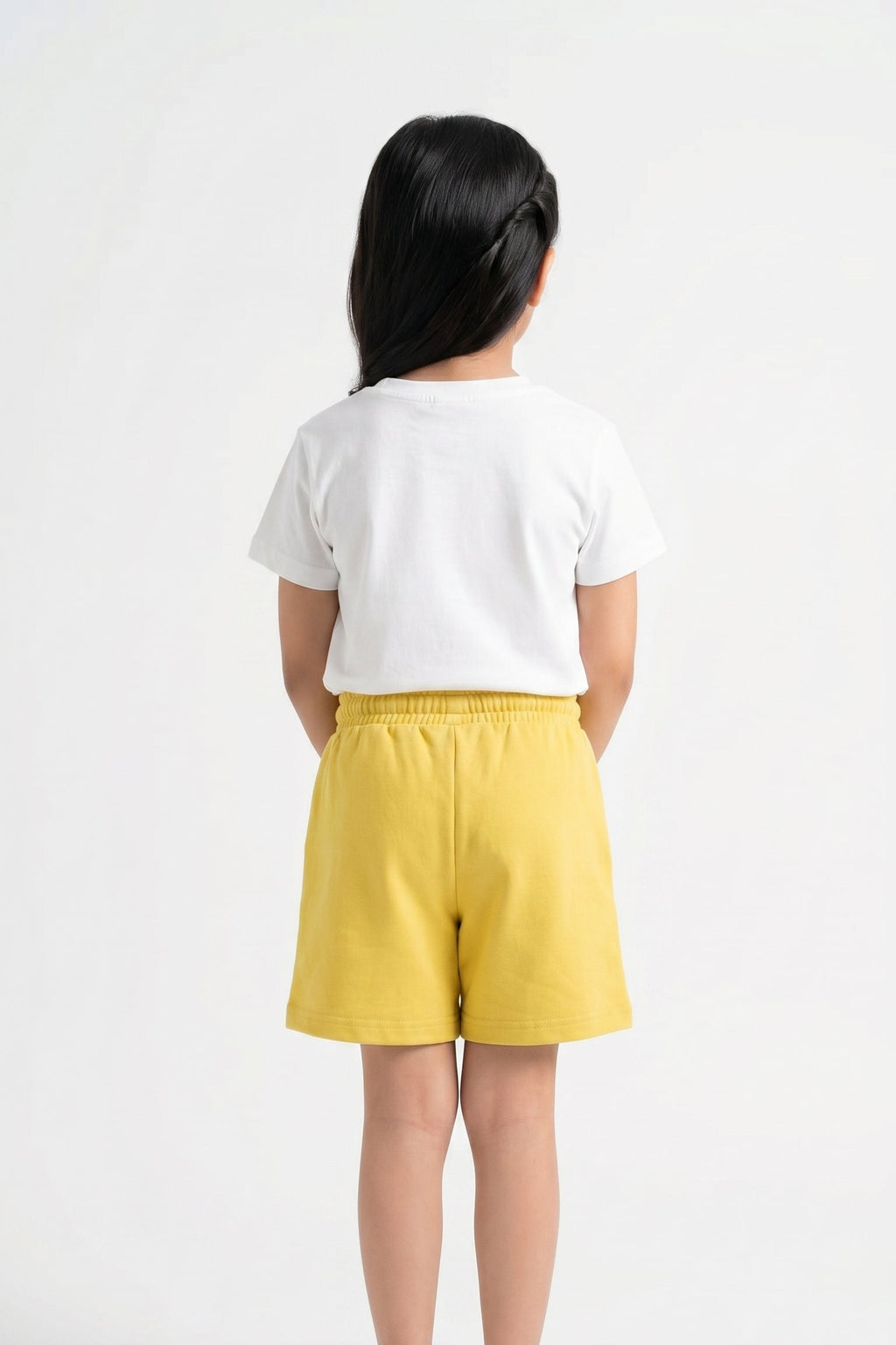 Lazy Like Sunday" Essential Shorts | yellow