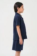 Kids' Cuban Set | Navy Blue