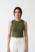 Women's Ribbed Tank Top- Chieve