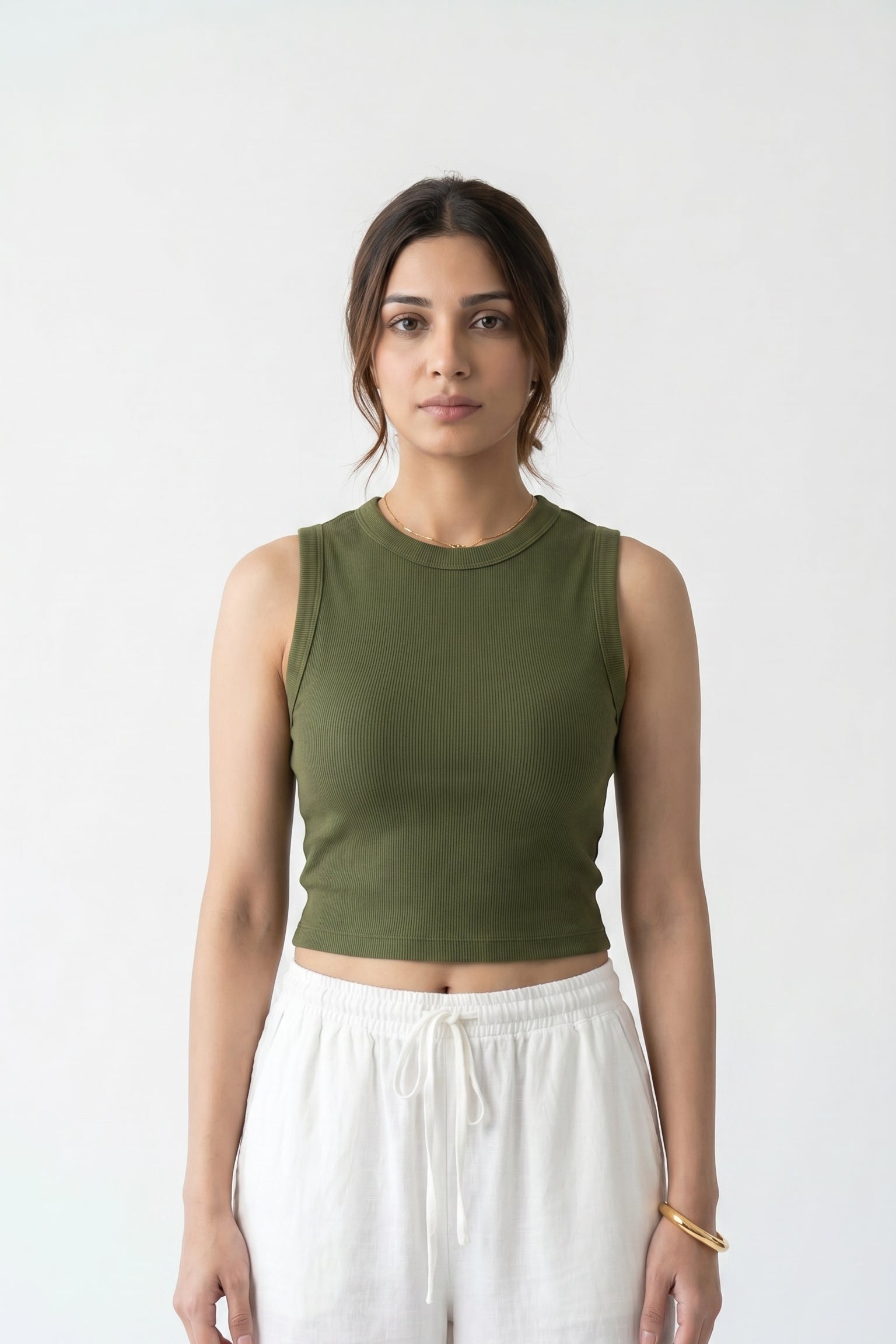 Women's Ribbed Tank Top- Chieve