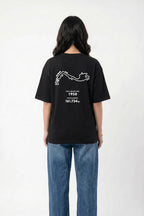 Monaco Grand Prix" Oversized Graphic Tee | Black