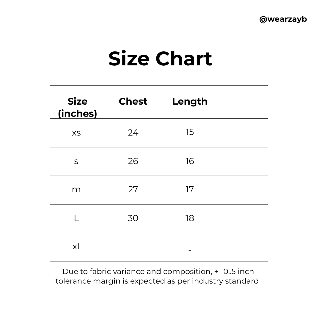 Size guide