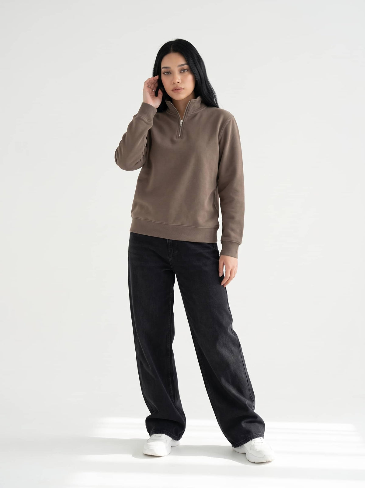 Women's Quarter-Zip in Testamoro - Zayb