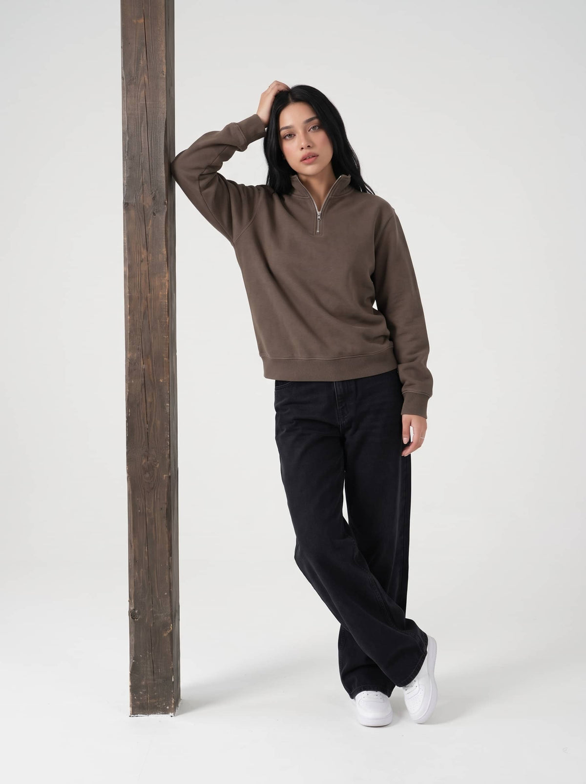 Women's Quarter-Zip in Testamoro - Zayb