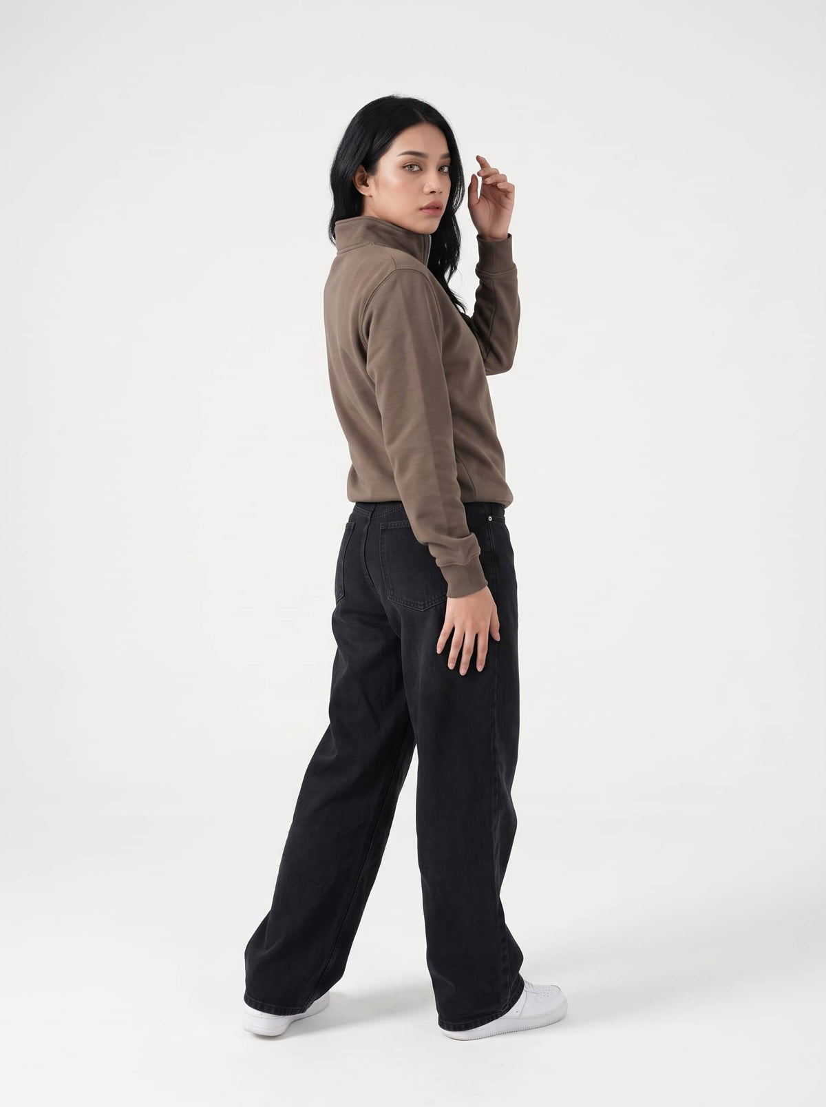 Women's Quarter-Zip in Testamoro - Zayb